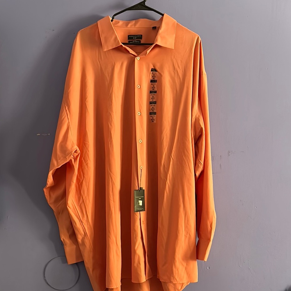 Orange Men's Shirt